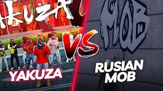 YAKUZA VC RUSSIAN MOB | 1st TERRITORY FIGHT | DIVINE RP