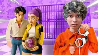 I ESCAPED KPOP DEMON HUNTERS PRISON RUN IN ROBLOX (OBBY)