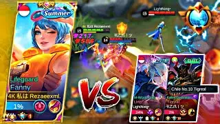 FANNY HYPER CARRY VS SUPREME LING & SUPREME TIGREAL? Randy25 MODE ON! | FANNY GAMEPLAY - Mobilegends