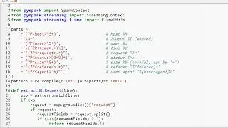 80 Activity Analyze web logs published with Flume using Spark streaming