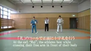 空道公式ガイド（３）試合終了時  Official Kudo Guide (3) End of the match