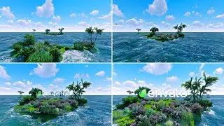 Ocean Logo Reveal | After Effects Template