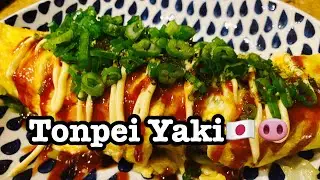 Tonpei Yaki, Japanese people's favorite "cheap eat", cheap, filling and delicious!