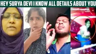 Mannai Sathik Support Vanitha | Surya Devi and Supportes Totally Damage