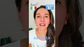 Esercizio di Ascolto Livello B1 Italiano 🇮🇹  