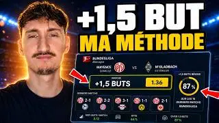 Ma méthode pour gagner vos paris + 1.5 buts dans le match