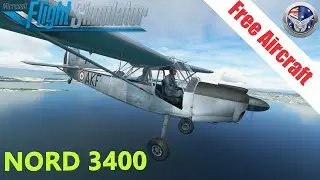 Freeware Aircraft - Nord 3400 - Flight/Review - Microsoft Flight Simulator 2020