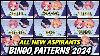 UPDATED! ALL NEW ASPIRANTS PATTERN (2024) - MLBB