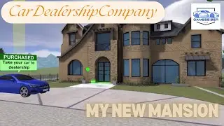 My new Mansion in car dealership company simulation gameplay 