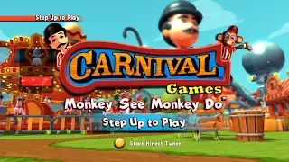 Carnival Games: Monkey See, Monkey Do! Xbox 360 Kinect Playthrough - Kinect Time