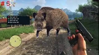 killing boar is so difficult || dennis asked me to collect boar skin