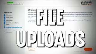What is a file upload vulnerability  // Free Course by Web Security Academy