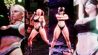 PC Street Fighter 6 - Cammy Vs Chun-Li (CK Long Hair Mod)