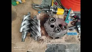 Service Overhaul Screw Compressor Uninstall Bearing 11kw Boreas