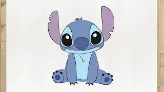 STITCH ZEICHNEN EINFACH (Disney)