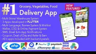 GoGrocer Grocery and Vegetable Delivery Android App with Admin Panel Part 1 | Go Grocer Admin Panel