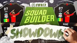 *99 PACE** 87 OTW MANE SQUAD BUILDER SHOWDOWN!!! - FIFA 17 ULTIMATE TEAM