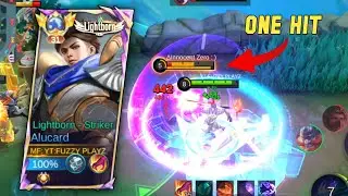 GLOBAL ALUCARD WITH NEW ONE HIT BUILD | GLOBAL ALUCARD GAMEPLAY 🔥