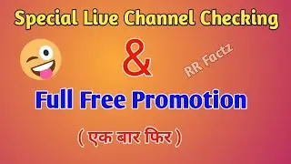 Live Channel Checking And Free Promotion