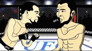 Хабиб Нурмагомедов vs Нейт Диаз Бой ММА Пародия