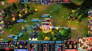 The ball delivery cow - TSM vs CLG
