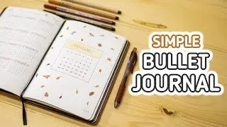 Bullet Journal 2021 - Simple and Cute (Autumn Theme)