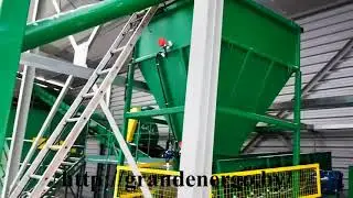 Сортировочный комплекс для опилки, щепы, стружки, торфа