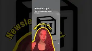 Notion tips 
