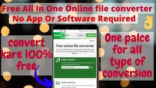 How to convert different types of files 