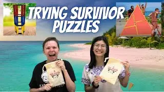 TRYING 3 PUZZLES FROM SURVIVOR! Fitz Tower, Haberdasher, and Pyramid of Balls! [Idol Plays]