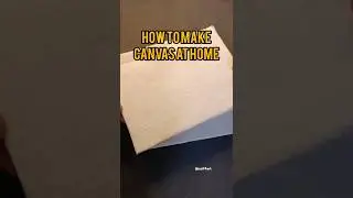 How to make canvas at home | Make Canvas only in 10 rupees | Made Canvas at Home easily #shortfeed