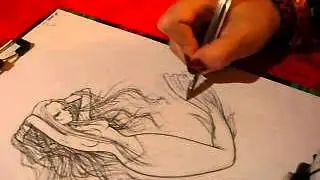 Fast Draw - LineArt Tutorial with BIC By: RedStar-Sama