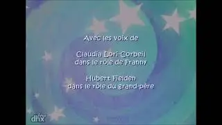 What is the Quebec/France dubbing studio & Dubbing credits for franny’s feet name?