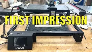 LONGER Ray 5 20 watt Laser Engraver - Unboxing, Assembly, First Impressions