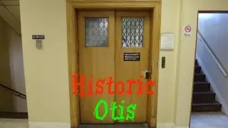Mini eleva TOUR of 70 Woodfin Place historic OTIS elevators Asheville NC  EPIC MOTOR!