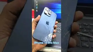 iPhone 15 Pro Max Display Replacement & Titanium Body Housing Replacement | Amitechpro | 8777626808