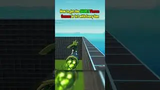 How to Get the SECRET Plasma Cannon in 1v1 with Every Gun 🤫#shorts