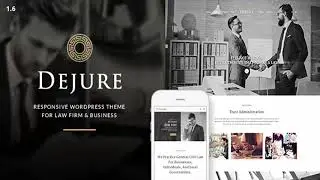 Dejure Responsive WP Theme for Law firm & Business | Themeforest Website Templates and Themes