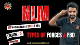 NLM – Lecture 5 | Types of Forces & FBD | JEE / NEET | Om Sir | 
