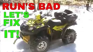 Old 4 Wheeler Runs Like Crap, Lets Fix It.