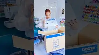 New Computerized Sewing Machine Unboxing and First Impressions #sewingparts #sewingtutorial #sewing
