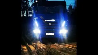 Kamaz 6520 #8 emergency pallet repair, how to seal the pallet. What is temporary is forever