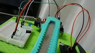 Arduino + Infrared LED + Phototransistor [Thru Bam type sensor]