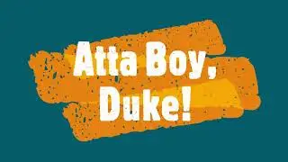 Duke is Dogwalkin'!