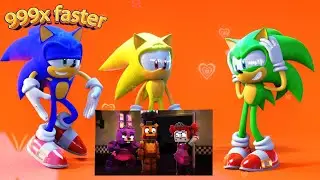 Sonic Nyanpasu Yabure Kabure vs FNAF #fnf