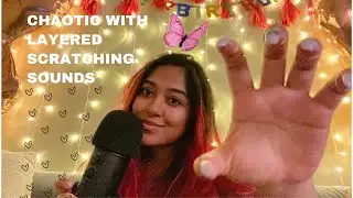 ASMR fast and aggressive invisible scratching 🌙