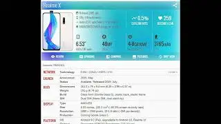 Realme X  PRICE AND SPECIFICATION