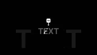 Text Shining Effect In VN Tutorial #shorts #editing