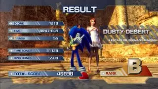 Sonic Project 06 Dusty Desert any% speedrun  0'47
