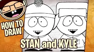 How to Draw STAN and KYLE (South Park) | Narrated Step-by-Step Tutorial